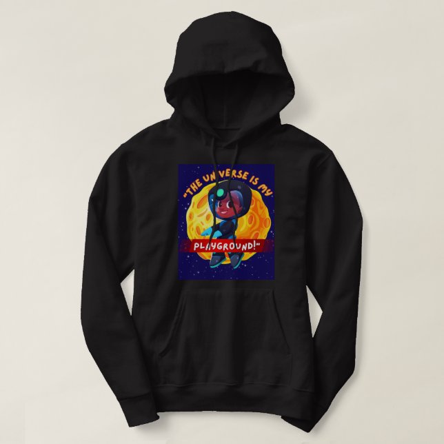 VESTE À CAPUCHE DEVIS SPATIAL (Design devant)