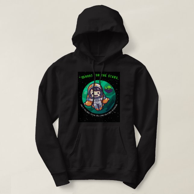 VESTE À CAPUCHE DEVIS SPATIAL (Design devant)