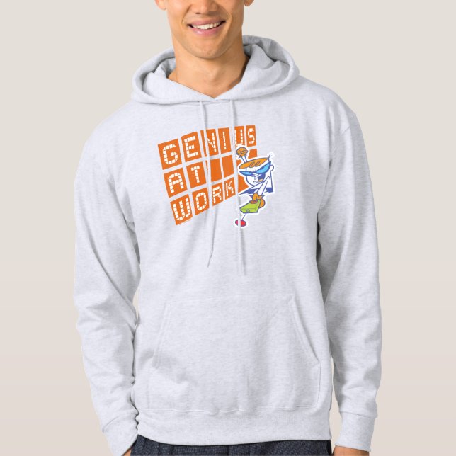 Veste À Capuche Dexter "Le génie au travail" (Devant)