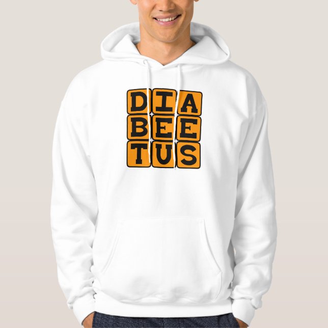 Veste À Capuche Diabeetus, Internet Meme (Devant)