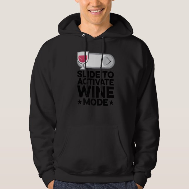 Veste À Capuche Diapositive Pour Activer Le Mode Vin Vin Fabricant (Devant)