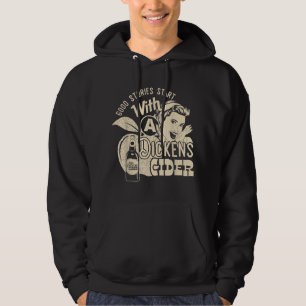 Veste À Capuche Dickens Durs Cider Girl Whiskey Et Beer Apple Hum