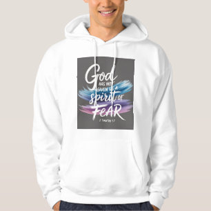 Veste À Capuche Dieu ne nous a pas donné un esprit de peur 2Timoth