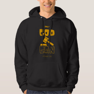 Veste À Capuche Dieu seul peut juger les hommes de moi
