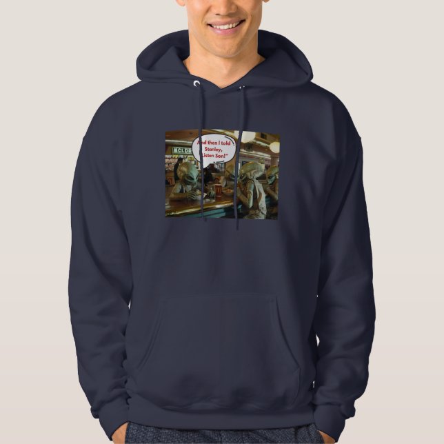 Veste À Capuche Diner Heure Gossip (Devant)