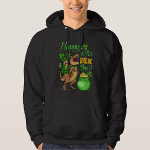 Veste À Capuche Dinosaure St Pat Rex jour de la Saint-Patrick Enfa