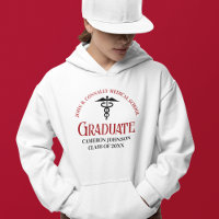 Diplôme de script rouge de l'école Médicale person