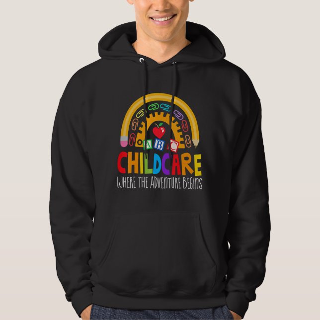 Veste À Capuche Directeur des services de garde d'enfants Fourniss (Devant)