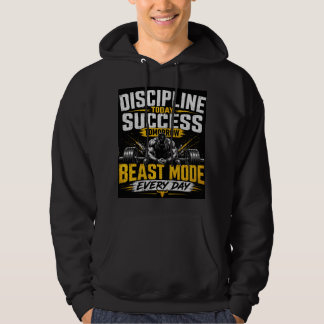 Veste À Capuche Discipline Aujourd'hui Succès Demain – Beast Mode
