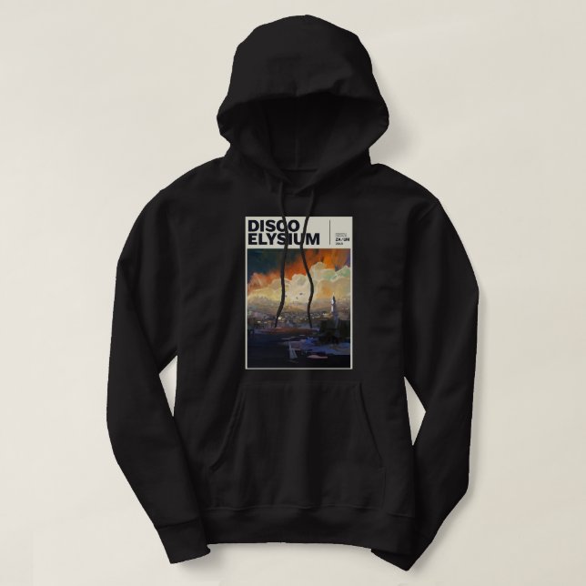 Veste À Capuche Disco Elysium Essential T Shirt (Design devant)