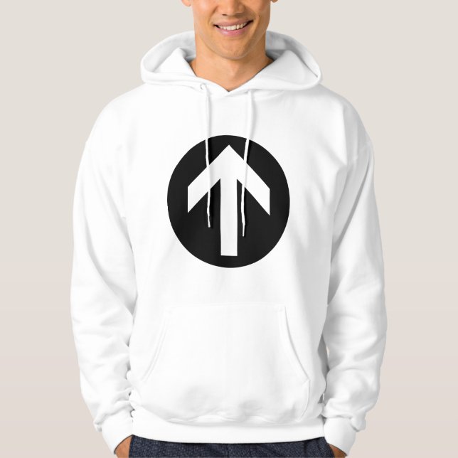 Veste À Capuche Disque fléché (Devant)