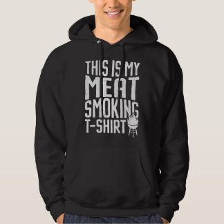 Veste À Capuche Distress This Is My Meat Smoking Grilling Meat Sm
