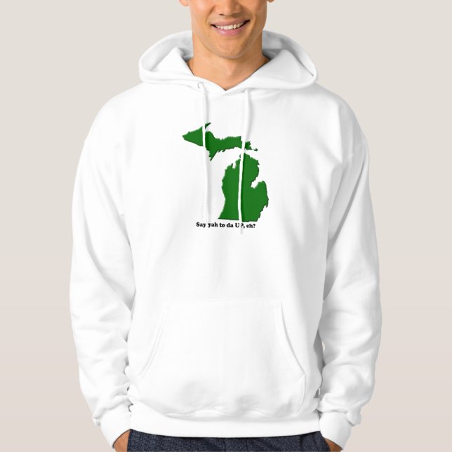Veste À Capuche Dites le yah au DA, hein ? (Devant)