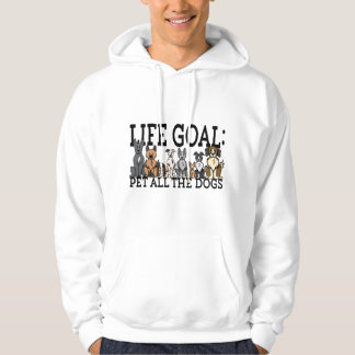 Veste À Capuche Dog Lovers Women Men - Funny Life Goal Pet Dogs