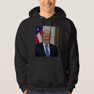 Veste À Capuche Donald Trump Président des États-Unis Maison Blanc
