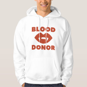 Veste À Capuche Donateurs de sang nécessaires