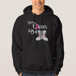 Veste À Capuche Donner le cancer à l'amorce Militaire du cancer du