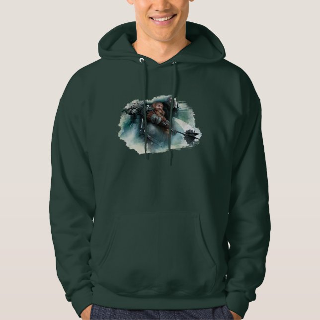 Veste À Capuche Dori, Bombur, et graphique d'Oin (Devant)