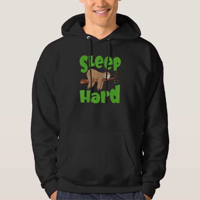 Veste À Capuche Dormir Dur Sleeping Slots (Devant)