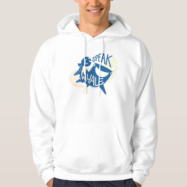 Veste À Capuche Dory et Destiny| Je parle baleine (Devant)