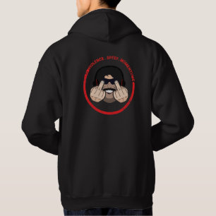 Veste À Capuche Dr. Manque De Respect Violence Vitesse Momentum T-