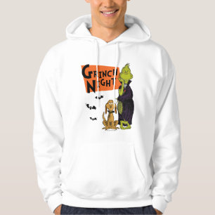 Veste À Capuche Dr Seuss   Hallowen Grinch Night Graphic