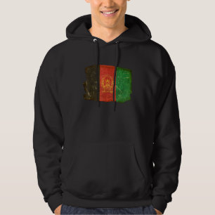 Veste À Capuche Drapeau Afghanistan