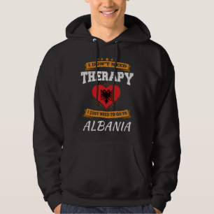 Veste À Capuche Drapeau albanais I Funny Albanie Cadeau de vacance