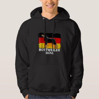 Veste À Capuche Drapeau allemand Rottweiler Mom Chien