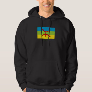 Veste À Capuche Drapeau Amazigh Drapeau Berber Drapeau Kabyles