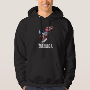 Veste À Capuche Drapeau américain 4 juillet
