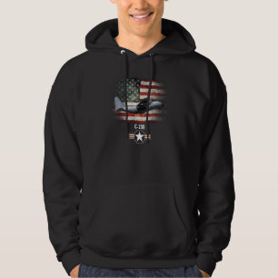 Veste À Capuche Drapeau américain C 130 Usaf patriotique