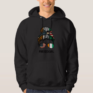 Veste À Capuche Drapeau américain de la Côte d'Ivoire USA Côte d