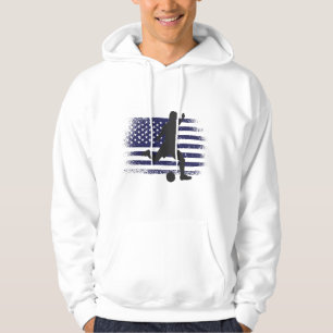 Veste À Capuche Drapeau américain du maillot de football américain