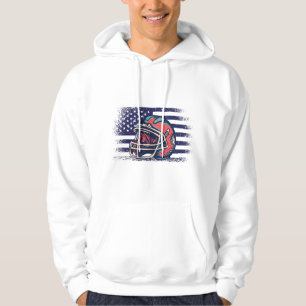 Veste À Capuche Drapeau américain Fan Jersey Shirt USA