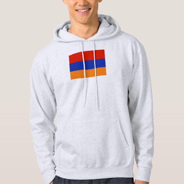 Veste À Capuche Drapeau Arménie (Devant)