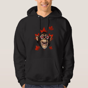Veste À Capuche Drapeau canadien de la feuille d'érable Patriotiqu