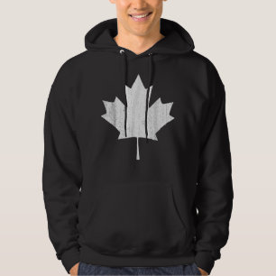 Veste À Capuche Drapeau canadien Femmes Hommes Enfants Feuille d'é