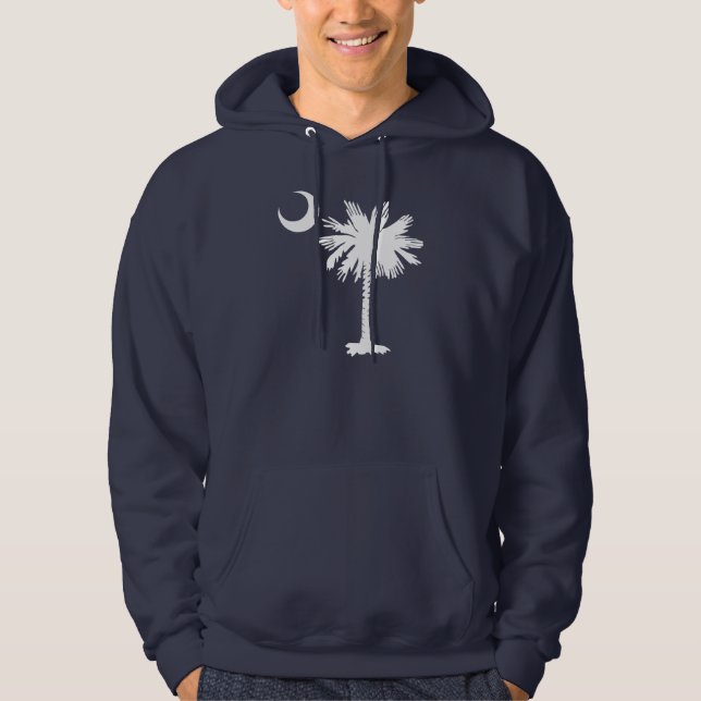Veste À Capuche Drapeau de Caroline du Sud (Devant)