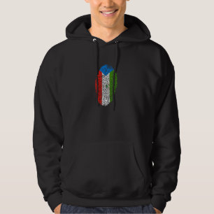Veste À Capuche Drapeau de la Chemise de Guinée équatoriale Hérite