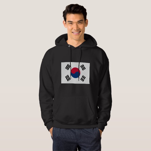 Veste À Capuche Drapeau de la Corée du Sud (Devant entier)
