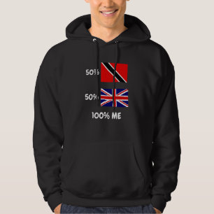 Veste À Capuche Drapeau de la fierté de Trinité-et-Tobago et du Ro