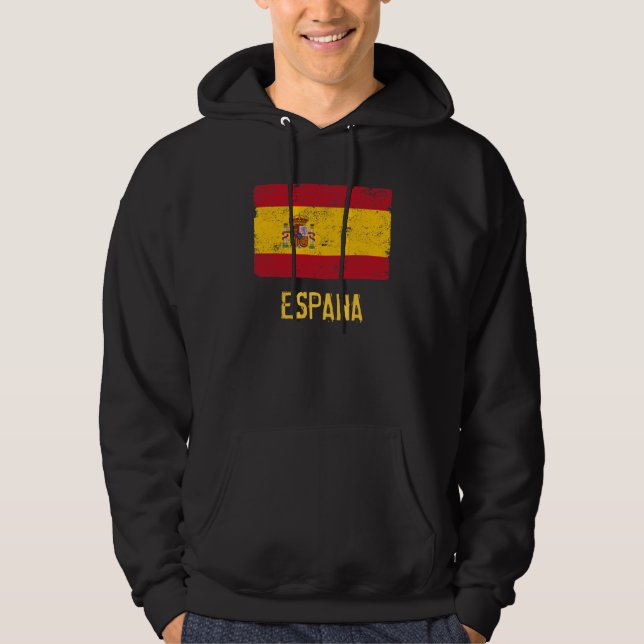 Veste À Capuche Drapeau de l'Espagne (Devant)