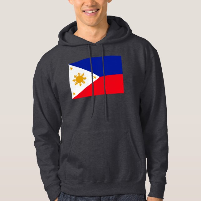 Veste À Capuche Drapeau de Philippines (Devant)