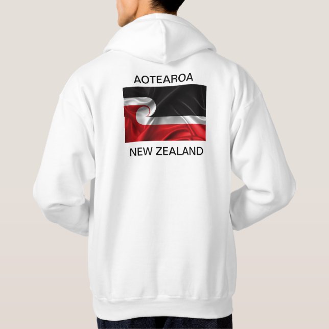 Veste À Capuche Drapeau de Tino Rangatiratanga (Dos)