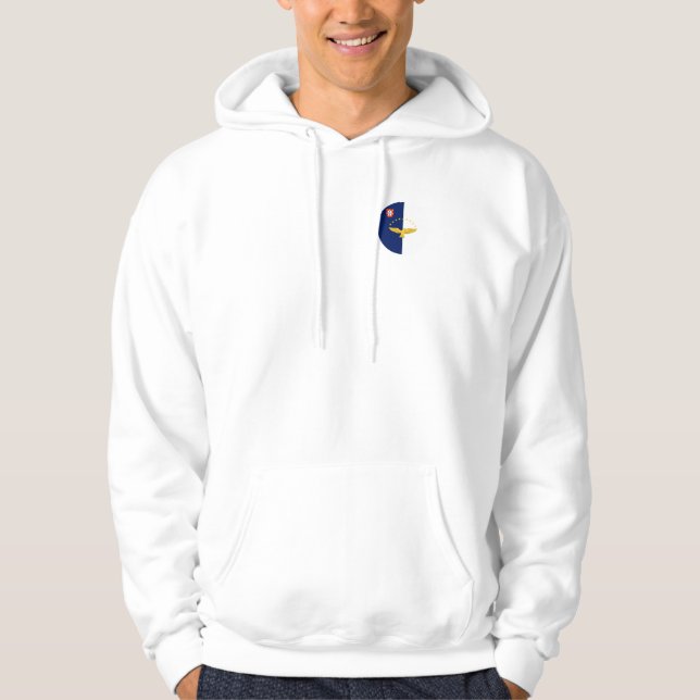Veste À Capuche Drapeau des îles Açores T-Shirt (Devant)