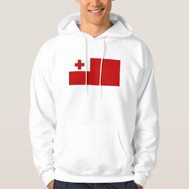 Veste À Capuche Drapeau des Tonga (Devant)