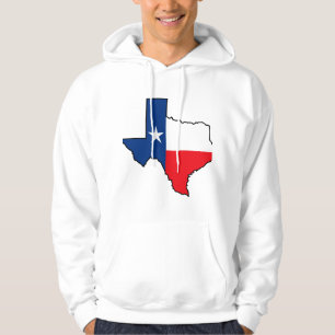 Veste À Capuche Drapeau d'État du Texas