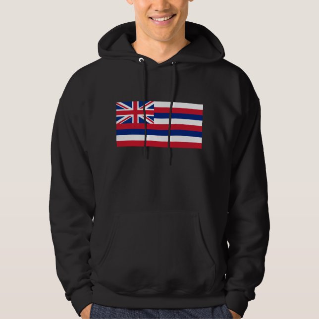 Veste À Capuche Drapeau d'Hawaï (Devant)