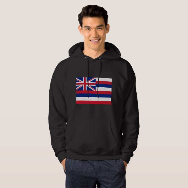 Veste À Capuche Drapeau d'Hawaï (Devant entier)